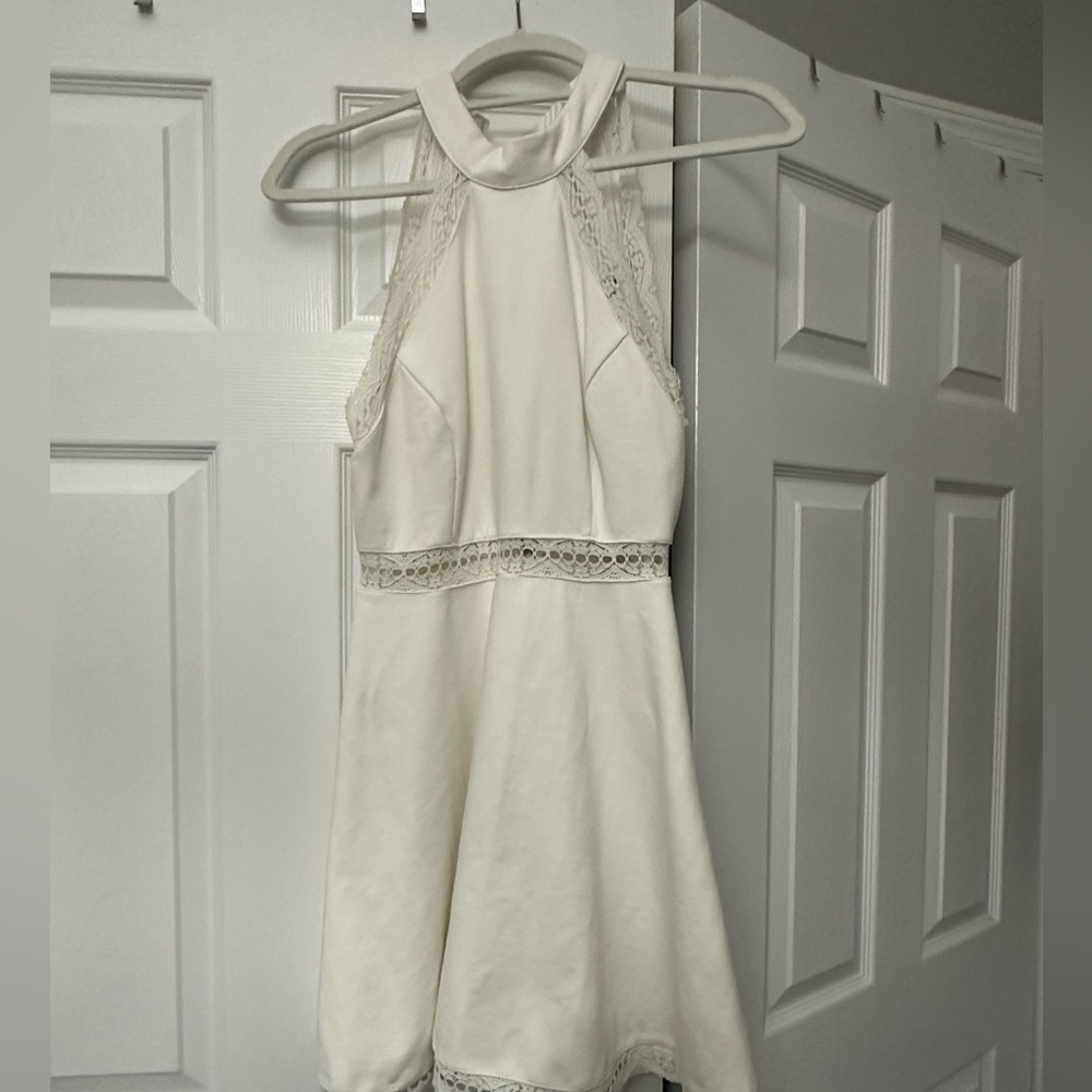 lulus fancy white dress